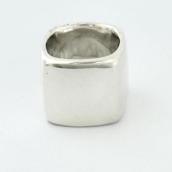CHANEL Vintage Silver Ring